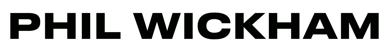 Phil Wickham - Logo Blk
